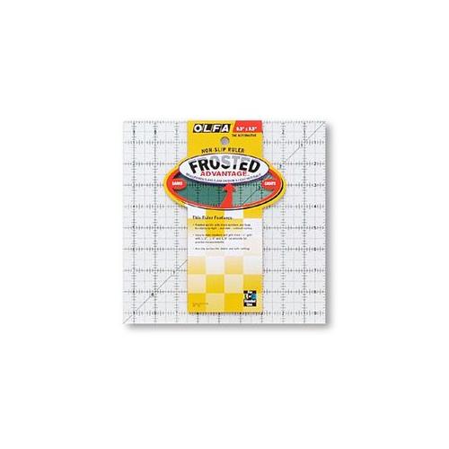 OLFA Quilt Ruler 9" x 9" Square with Grid