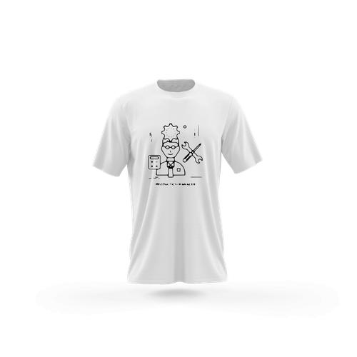 The' Urban Paradox Unisex White T-Shirt - Sixty Three