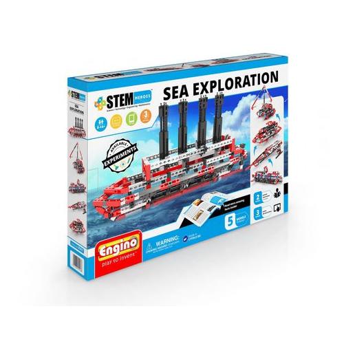 Engino STEM Heroes Sea Exploration 296 piece set