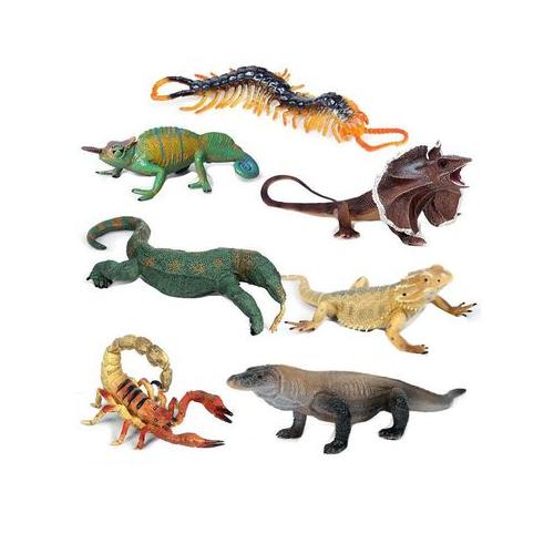 Animal Figurines Lizards Set