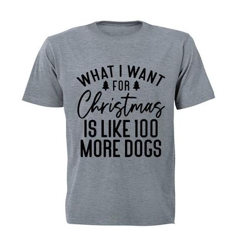 More Dogs - Christmas - Adults - T-Shirt