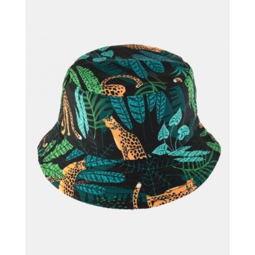 SKA Unisex Reversible Jungle Animal Print Bucket Hat