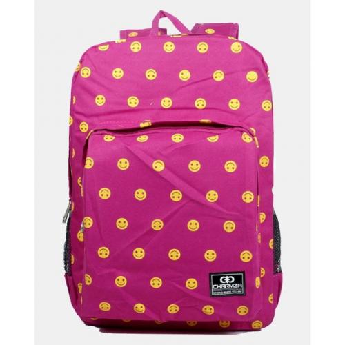 Emoji School Bag 20 Liter - Pink