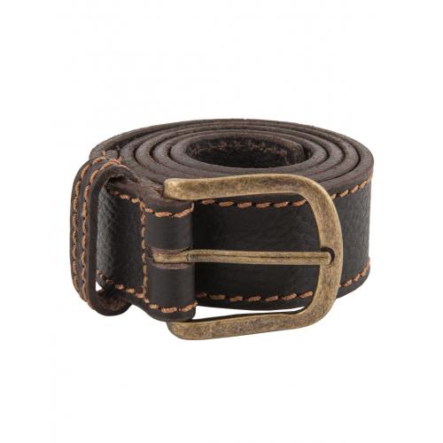 Brown Stitch Leather Belt