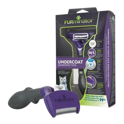 Furminator - Short Hair deShedding Tool For Cats - 8026