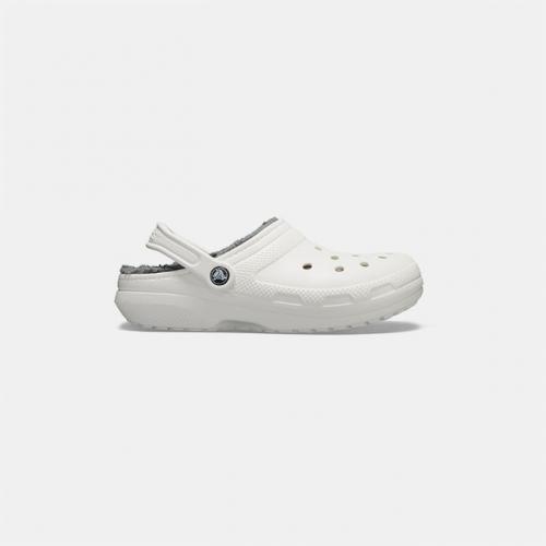 Classic Lined Clog White/Grey-M4W6