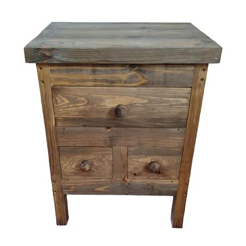 GC Stanley Bedside Table/Pedestal/Nightstand crafted from Pallet Wood