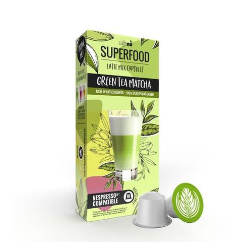 Green Tea Matcha Superfood - 10 Nespresso Compatible Capsules