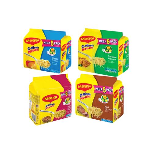 Maggi 2 Min Noodles Assorted Mega Pack - 4 pack