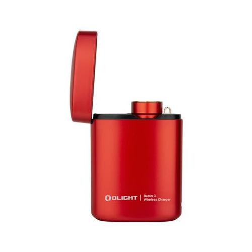 Olight Premium Baton 3, 1200 Lumen, 166m rechargeable Red