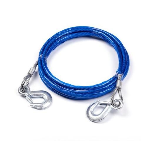 Tow Rope Steel Towing Rope - 2 Ton (2000kg) For Cars SUVs Bakkies
