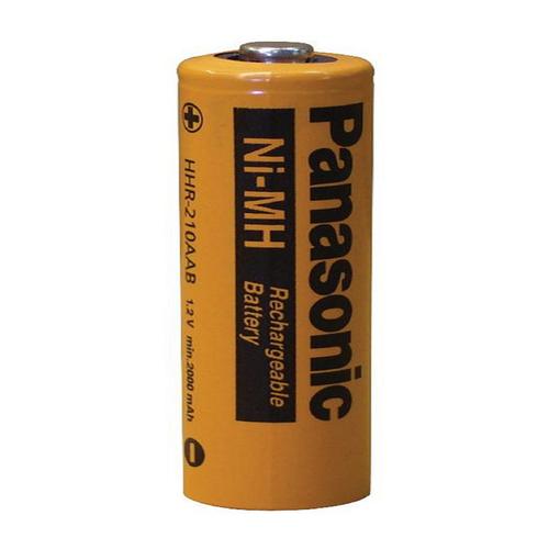 Panasonic HHR210AAB3B Rechargeable Battery, Single Cell, 1.2 V, AA