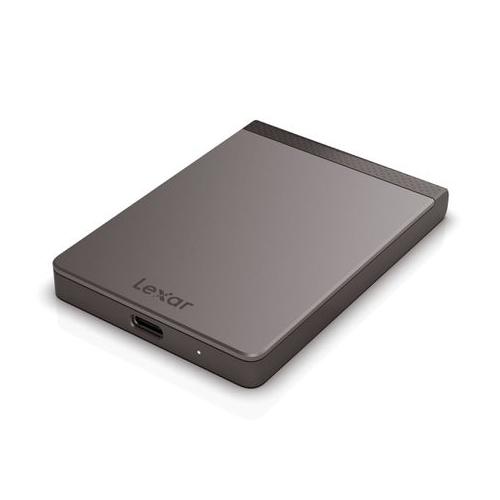 Lexar SL200 512GB Portable SSD, Solid State Drive, Up to 550MB/s Read