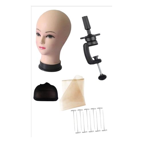 Mannequin Wig Styling/ Training Head Set