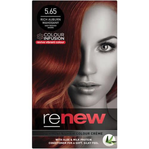 Colour Infusion Permanent Hair Colour Creme Rich Auburn Mahogany 5.65