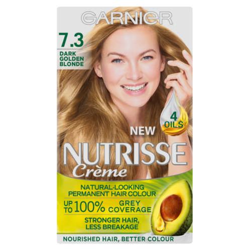 Nutrisse Creme Permanent Nourishing Hair Colour Golden Blonde 7.3