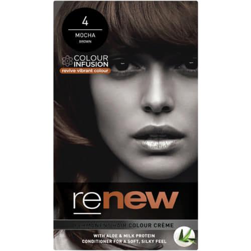 Colour Infusion Permanent Hair Colour Creme Mocha Brown 4