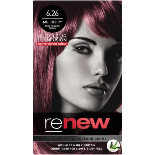 Colour Infusion Permanent Hair Colour Creme Mulberry 6.26