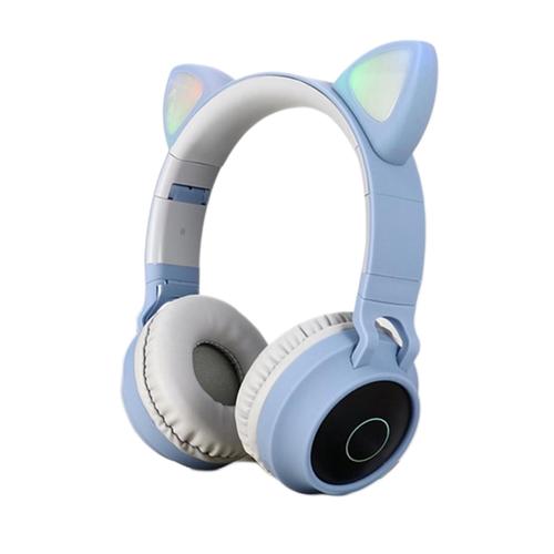 Cat Ear Blue  Wireless Headphones - Perfect Gift