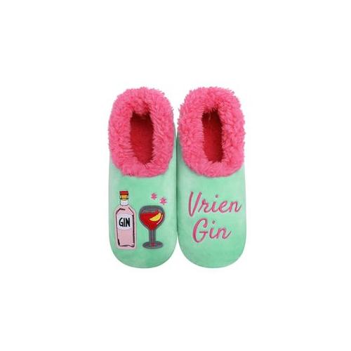 Snoozies! Ladies Vrien Gin Fleece Slippers