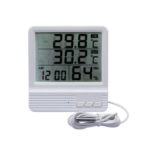 Multi-functional Digital LCD Thermometer & Hygrometer