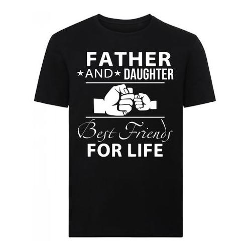 Father and Daughter Best Friends For Life Father's Day Tshirt