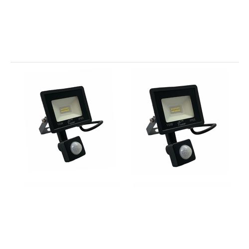 2 Pack - 20w LED Motion Sensor Floodlight