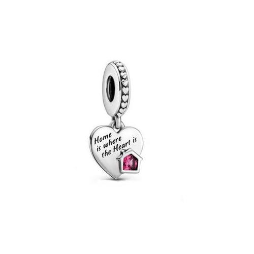 Home is where the Heart is - Dangle Charm