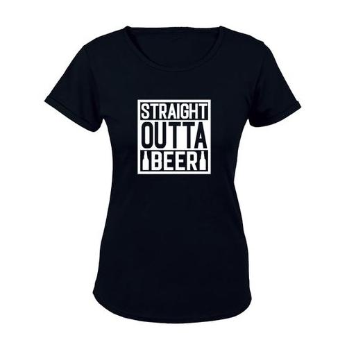 Straight Outta Beer - Ladies - T-Shirt