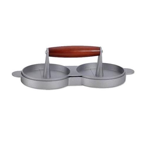 Soul Lifestyle Non Stick Double Burger Meat Press - Red