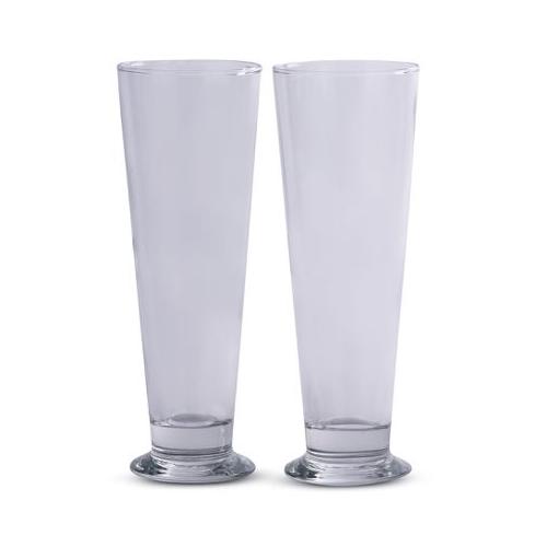 Lena - Beer Glasses - Transparent - 400ml - 2 Pack