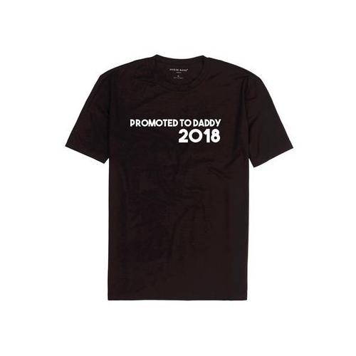 Qtees Africa Men's Promoted Daddy 2018 T-shirt - Black (Size: 3XL)