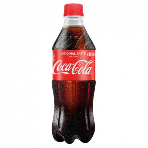 Coca-Cola Original Soft Drink Bottle 440ml