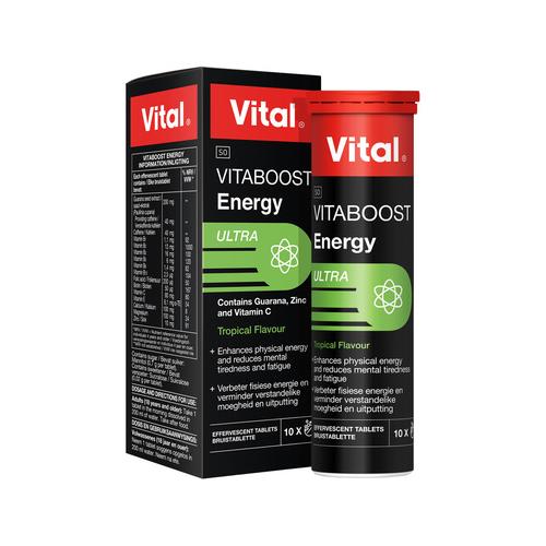 Vital Vitaboost Energy Effervescent 10ea