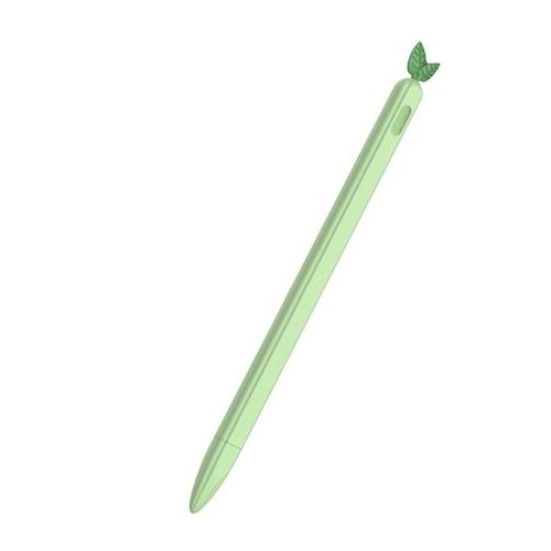 Cute Cartoon Pattern Touch Stylus Pen Case For Apple Pencil 2nd - Green