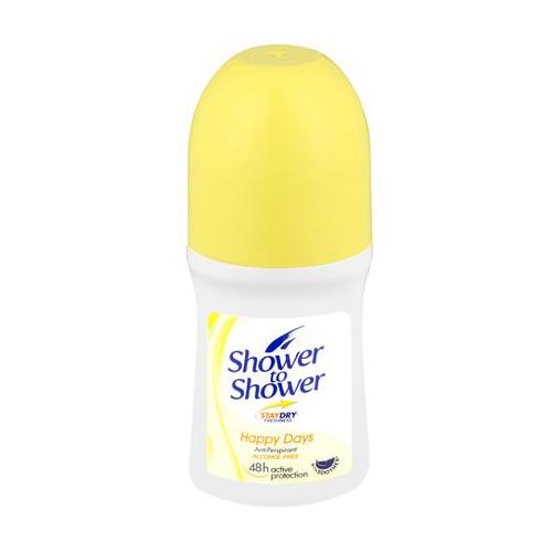 Shower to Shower Roll-on 50ml Happy Days