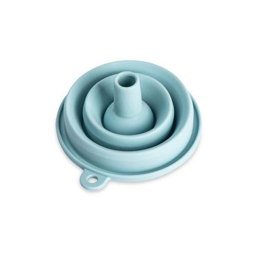 Collapsible Funnel - Food Grade Silicone - Blue