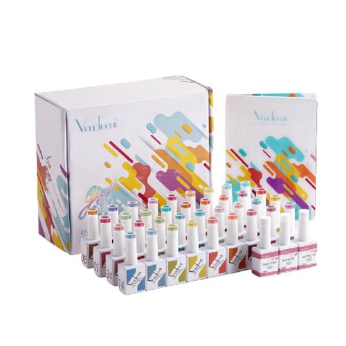 Vendeeni 36 Colours and 3 Gel with Classic Colour Chart Set 2