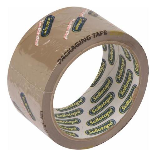 Sellotape DIY Buff Packaging Tape 48mm x 50m