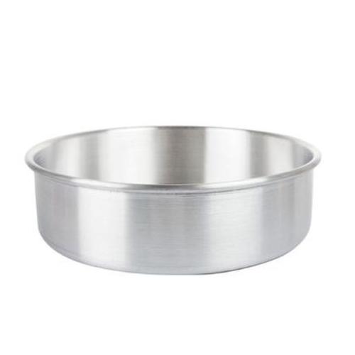 Kitchen Aluminium Heavy Duty Round Cake Pan (25x7cm)