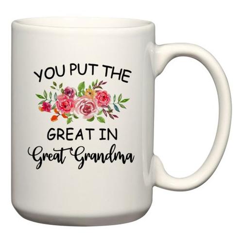 Great Grandma Gift Coffee Mug (15Oz Jumbo Size)