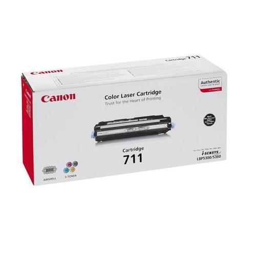 Canon 711 Black Laser Toner Cartridge