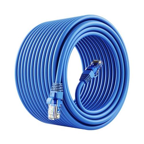 Network LAN Cable Ethernet Patch Lead Fast Internet RJ45 Connectors Blue
