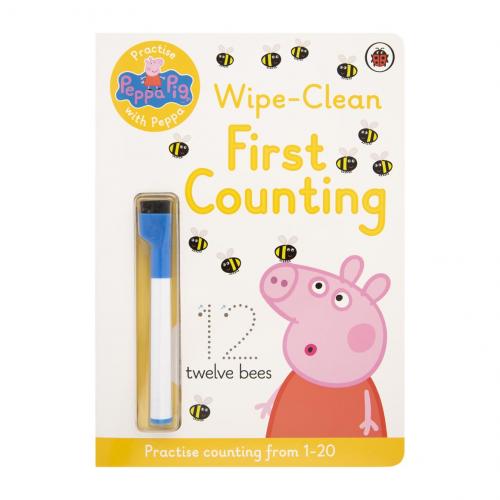 Practise with Peppa Pig: Wipe-Clean First Counting