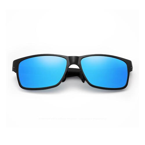 KINGSEVEN UV400 Sunglasses - Polarised lenses & Alu frame - Black & Blue