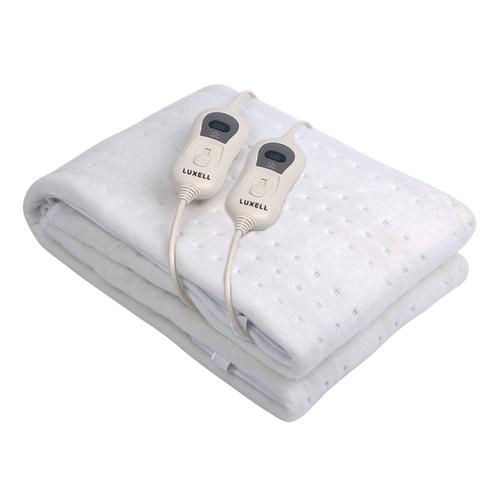 LUXELL - Tie-Down Electric Blanket - All Night Use / DOUBLE - 150x137cm