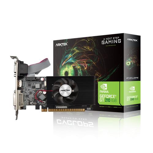 Arktek Nvidia GT210 1GB DDR3 64-bit HDMI / DVI / VGA Graphics Card