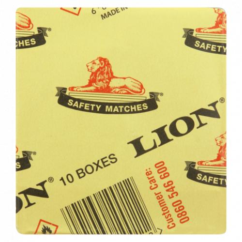 Lion Safety Matches 10 Pack
