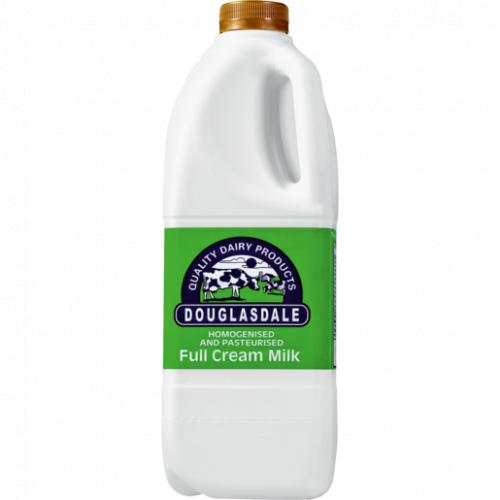 Douglasdale Fresh Full Cream Milk Bottle 2L