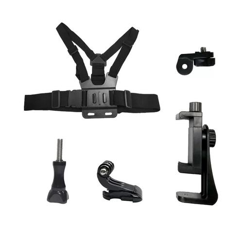 Set Of Chest Mounts For GoPro and Mobile Phone